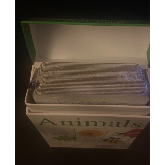 NWT - Alphaprints Wipe Clean Animals Flash Cards - Picture 3 of 8